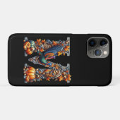 Letter m by Thanksgiving style Case-Mate iPhone Hülle (Rückseite (Horizontal))