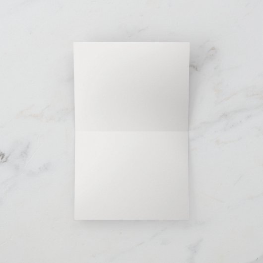 Letter M Decorative Monogramm-Notiz Karte (Innenseite)