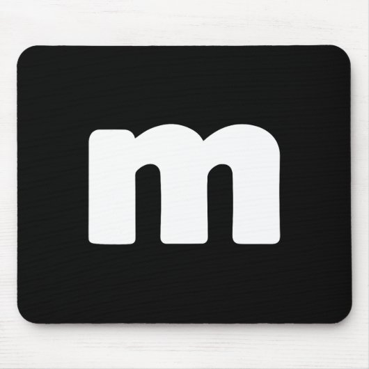 Letter M Groups Halloween Matching Team Lazy Mousepad (Vorne)