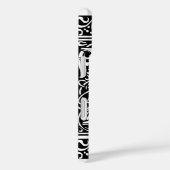 Letter M mittelalterliche Monogram Art Nouveau Case-Mate iPhone Hülle (Rückseite / Rechts)