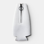 Letter M Monogram Initial USA Flaschenkühler (Rückseite)