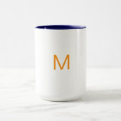 Letter M Mug Tasse (Zentrum)