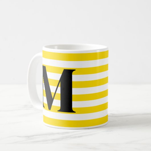 Letter M Mup Kaffeetasse (Vorderseite Links)