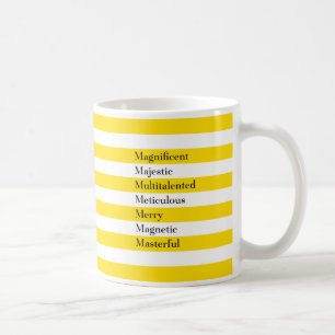 Letter M Mup Kaffeetasse