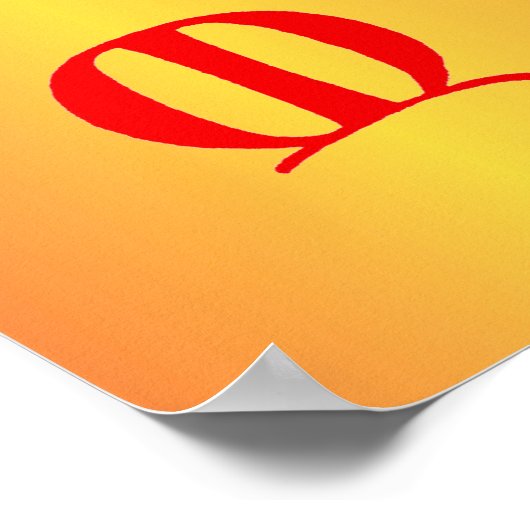 Letter M Poster (Ecke)