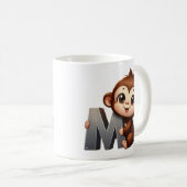 Letter M wie Money Classic Tasse, 325 ml Kaffeetasse (VorderseiteRechts)