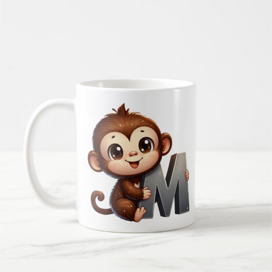 Letter M wie Money Classic Tasse, 325 ml Kaffeetasse (Links)