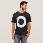 Letter O Alphabet Initial Monogram T-Shirt (Vorne ganz)