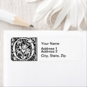 Letter O mittelalterliche Monogram Art Nouveau (Insitu)