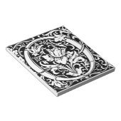 Letter O mittelalterliche Monogram Art Nouveau Notizblock (angewinkelt)