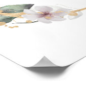 Letter O Monogram Poster (Ecke)