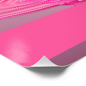 Letter P, Monogram P - Customizable Name Poster (Ecke)