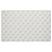 Letter P Monogramm dekorativer Text, kundenspezifi Stoff (Fat Quarter (45,7 x 55,9 cm))