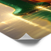 Letter P Poster with Pumpkin – Halloween Alphabet (Ecke)