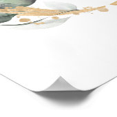 Letter Q Monogram Poster (Ecke)