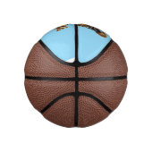 Letter Q Thanksgiving style turkey Mini Basketball (Rechts)