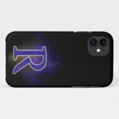 Letter R Case-Mate iPhone Hülle (Rückseite (Horizontal))