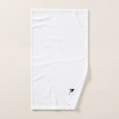 Letter R Monogram Initial Bath Gift Set (Handtuch)