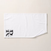 Letter R Monogram Initial Bath Gift Set (Handtuch)