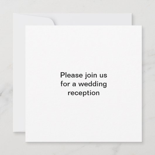 Letter R Monogram-Lilie Einladung (Rückseite)