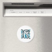 Letter R Monogram Magnet (In Situ (Geschirrspüler))