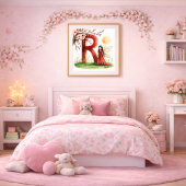 Letter R Sunrise Fairy Poster Golden Sun Alphabet 