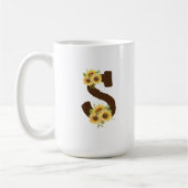 Letter S-Anpassung Design-Kaffee-Tasse Kaffeetasse (Links)