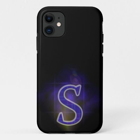 Letter S Case-Mate iPhone Hülle (Rückseite)