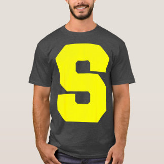 Letter S Chipmunk Weihnachtskostüm Erntedank T-Shirt