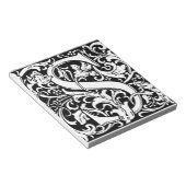 Letter S Medieval Monogram Vintag Initial Notizblock (angewinkelt)