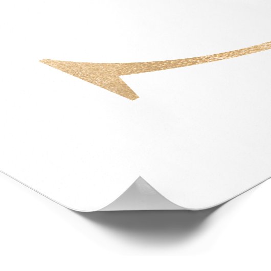 Letter S Monogram Poster (Ecke)