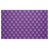 Letter S-Monogramm-Dekortext Stoff (Fat Quarter (45,7 x 55,9 cm))