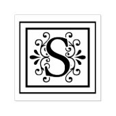 Letter S Monogramm Permastempel (Design)