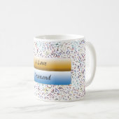 Letter Scramble Kaffeetasse (VorderseiteRechts)