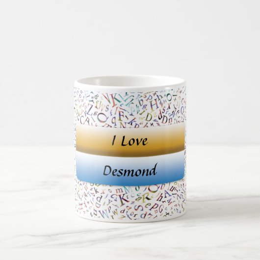 Letter Scramble Kaffeetasse (Mittel)