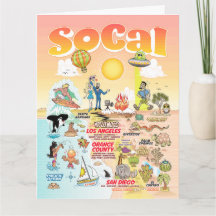 Letter Sized SoCal Blank Card