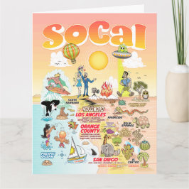 Letter Sized SoCal Blank Card Karte