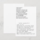 letter spacing einladung (Vorne/Hinten)