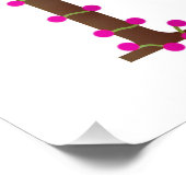 Letter T dekoriert anfänglich auf weiß Fotodruck (Ecke)