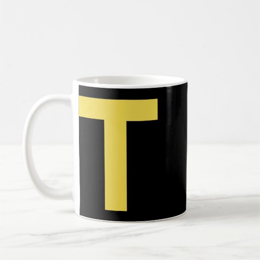 Letter T Fun Chipmunk Group Matching Halloween Cos Kaffeetasse (Links)