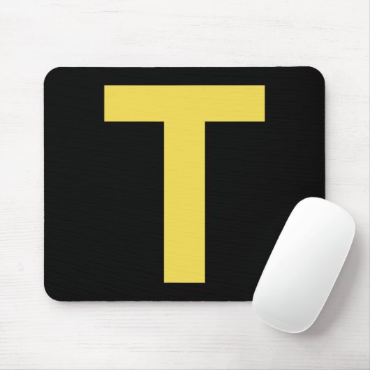 Letter T Fun Chipmunk Group Matching Halloween Cos Mousepad (Mit Mouse)