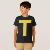Letter T Fun Chipmunk Group Matching Halloween Cos T-Shirt (Vorne ganz)