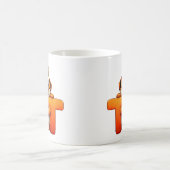 Letter T like Tiger Classic Tasse, 325 ml Kaffeetasse (Mittel)