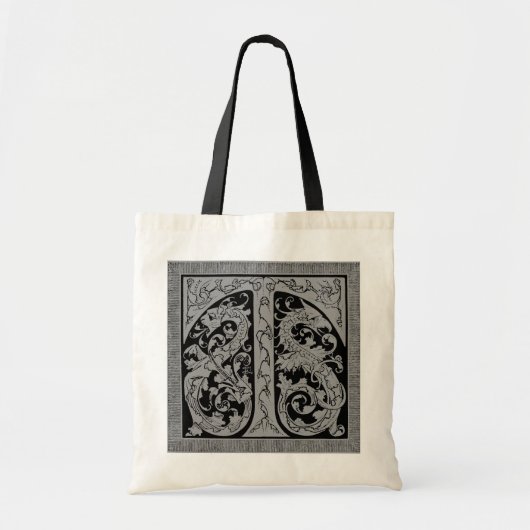 Letter T mit Dragons-Bag Tragetasche (Vorne)