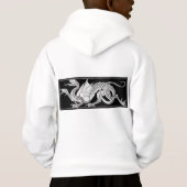 Letter T mit Dragons-Shirt Hoodie (Rückseite)