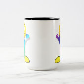 Letter-Tasse Zweifarbige Tasse (Mittel)