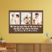 Letter to Mama Personalisierte benutzerdefinierte  Leinwanddruck (Insitu (Wohnzimmer))