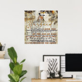 Letter To My Husband , Lovely Quotes Gift Poster (Heimbüro)