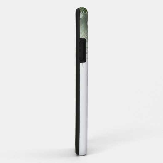 Letter U Elegant Fern & Succulent Case-Mate iPhone Hülle (Hinten/Rechts)