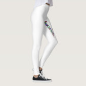 Letter V Monogramm Leggings (Rechts)